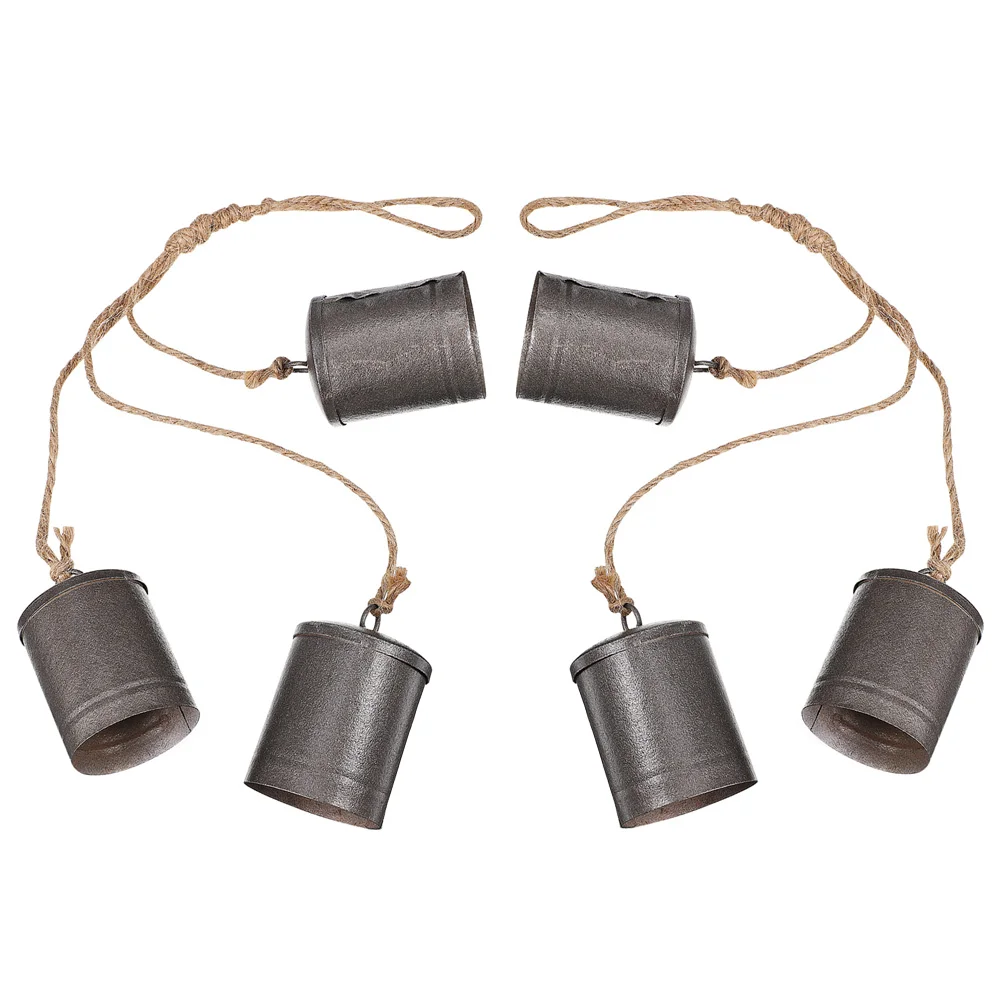 2 Pcs High Quality Tin Bucket Bell Baby Vintage Decor Bells Iron Collar Window Pendant
2 Pcs High Quality Tin Bucket Bell Baby Vintage Decor Bells Iron Collar Window Pendant