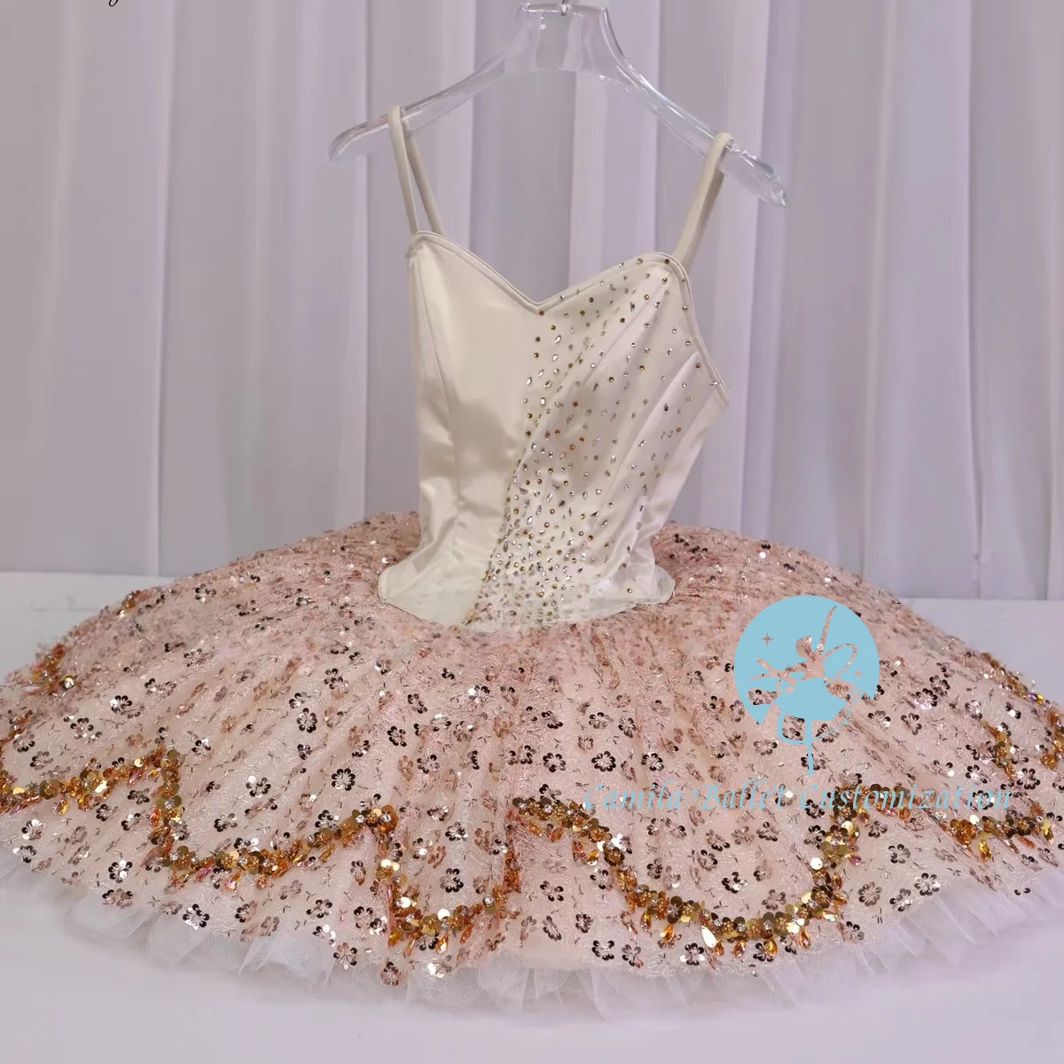 2026 New Customized Champagne Fairy Doll Puppet Fairy Ballet Competition Performance TUTU Skirt for Adults and Children
2026 New Customized Champagne Fairy Doll Puppet Fairy Ballet Competition Performance TUTU Skirt for Adults and Children