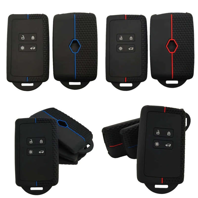 Силиконовый чехол для автомобильного ключа для Captur Koleos Kadjar Arkana Megane Dacia Duster Sandero Stepway Smart Remote Control Fob Case
Силиконовый чехол для автомобильного ключа для Captur Koleos Kadjar Arkana Megane Dacia Duster Sandero Stepway Smart Remote Control Fob Case