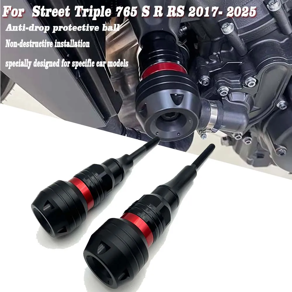 For Triumph Street Triple 765 S R RS 2017- 2025 Motorcycle Falling Protection Frame Slider Fairing Guard Crash Pad Protector
For Triumph Street Triple 765 S R RS 2017- 2025 Motorcycle Falling Protection Frame Slider Fairing Guard Crash Pad Protector