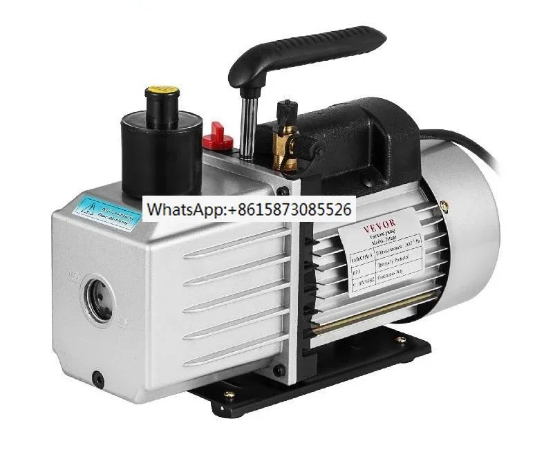 Vacuum Pump 1HP Two Stage HVAC Rotary Vane Degassing Processing Air Conditioning Auto AC Refrigerant Vacuum Pump 2-Stage 
Vacuum Pump 1HP Two Stage HVAC Rotary Vane Degassing Processing Air Conditioning Auto AC Refrigerant Vacuum Pump 2-Stage