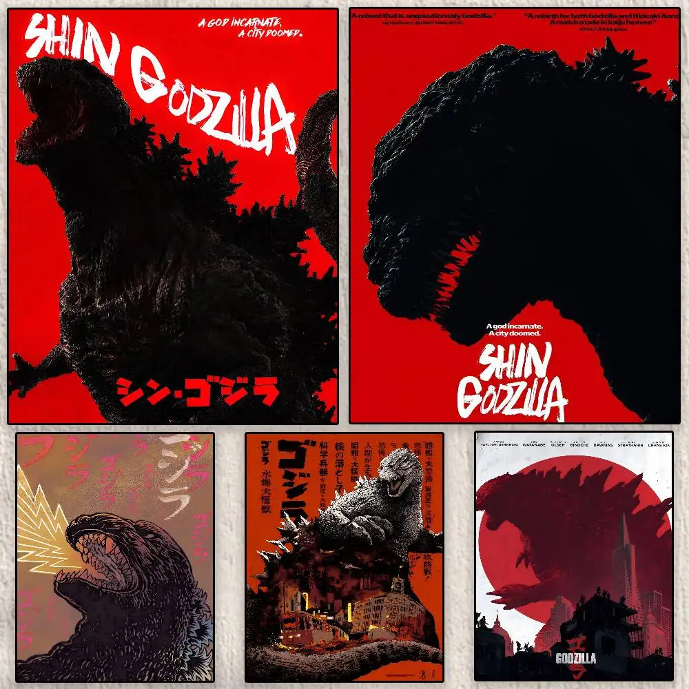Cool Anime G-Godzillas Poster Modern Waterproof HD Wall Art Decal Self-Adhesive Aesthetic Decor for Home Living Room Bedroom Bar 
Cool Anime G-Godzillas Poster Modern Waterproof HD Wall Art Decal Self-Adhesive Aesthetic Decor for Home Living Room Bedroom Bar