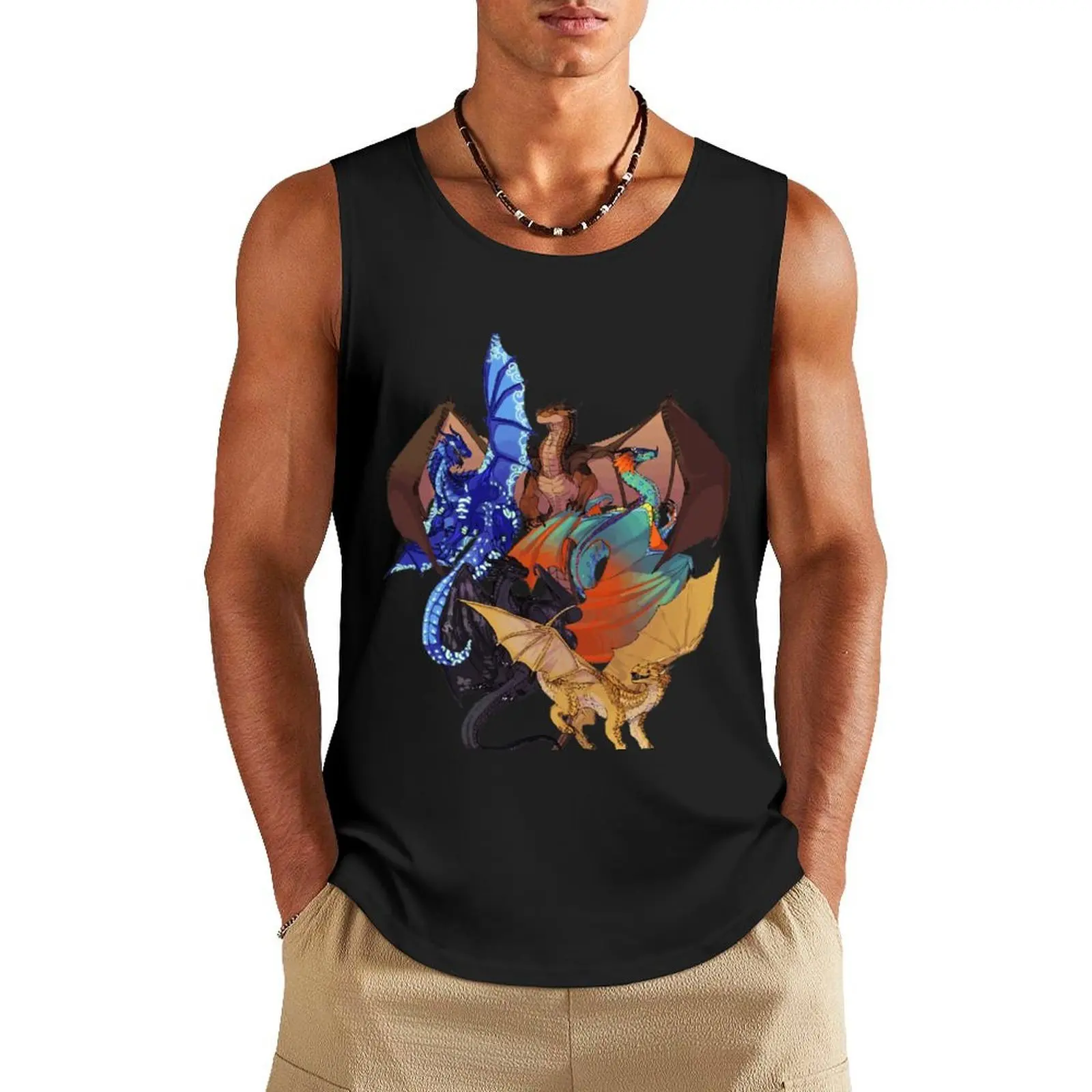 Glory Fantasy Rainwing Wings Of Fire Gift For Tank Top fitness Top sleeveless tshirts for men Japanese t-shirt
Glory Fantasy Rainwing Wings Of Fire Gift For Tank Top fitness Top sleeveless tshirts for men Japanese t-shirt