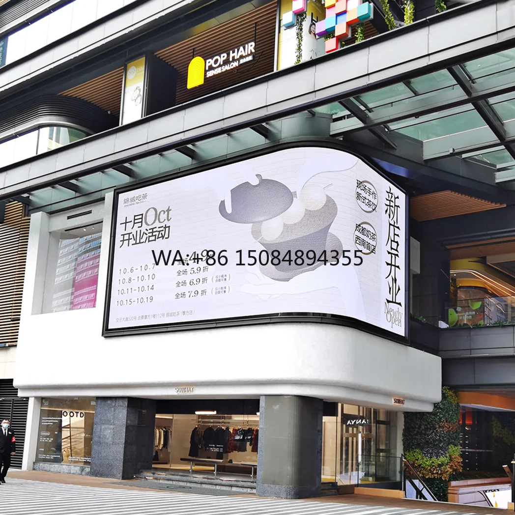 Hot Pick Outdoor P40 LED IP65 Waterproof Cabinet with 5000cd Brightness for Advertising Screen
Hot Pick Outdoor P40 LED IP65 Waterproof Cabinet with 5000cd Brightness for Advertising Screen