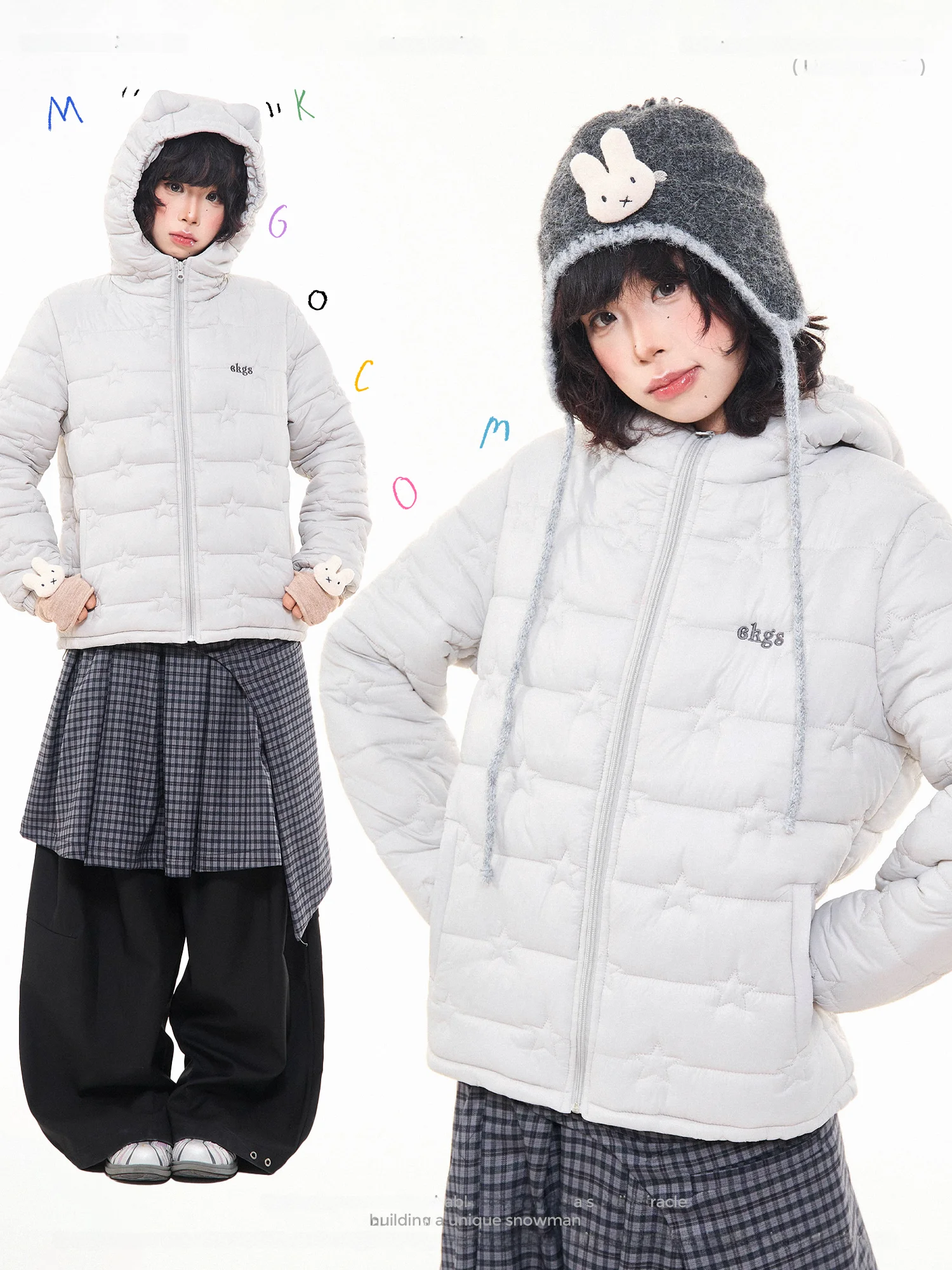 Thiened Winter Coat Women's Retro American Star Quilted Hooded Cotton Jaet Warm Outerwear MKGO Original Design Casual Sle
Thiened Winter Coat Women's Retro American Star Quilted Hooded Cotton Jaet Warm Outerwear MKGO Original Design Casual Sle