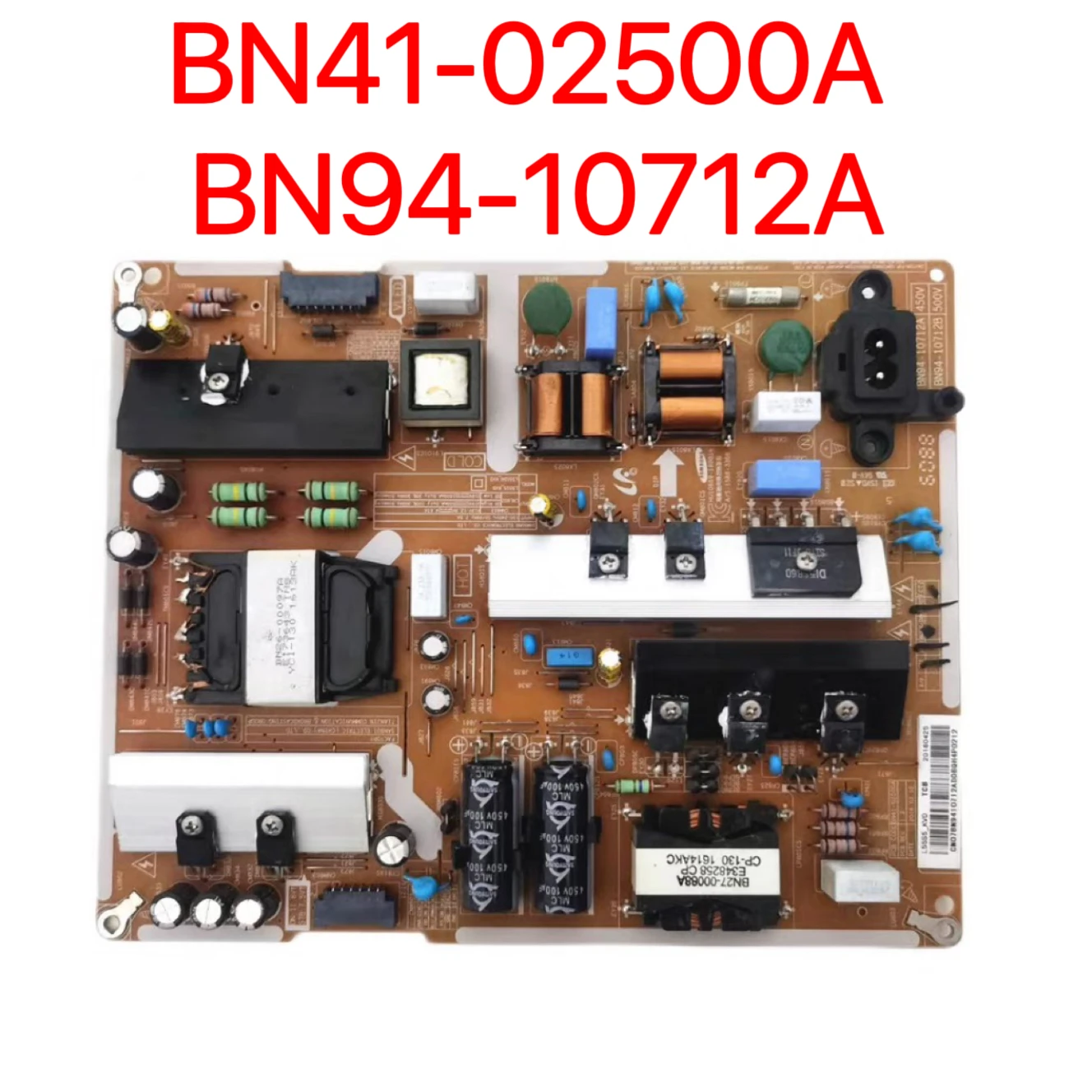 Плата питания BN41-02500A BN94-10712A предназначена для телевизоров UN55KU6300F UN50KU6300F UN55KU630DF UN55KU6290F UN55KU6270F UN50KU630DF.
Плата питания BN41-02500A BN94-10712A предназначена для телевизоров UN55KU6300F UN50KU6300F UN55KU630DF UN55KU6290F UN55KU6270F UN50KU630DF.