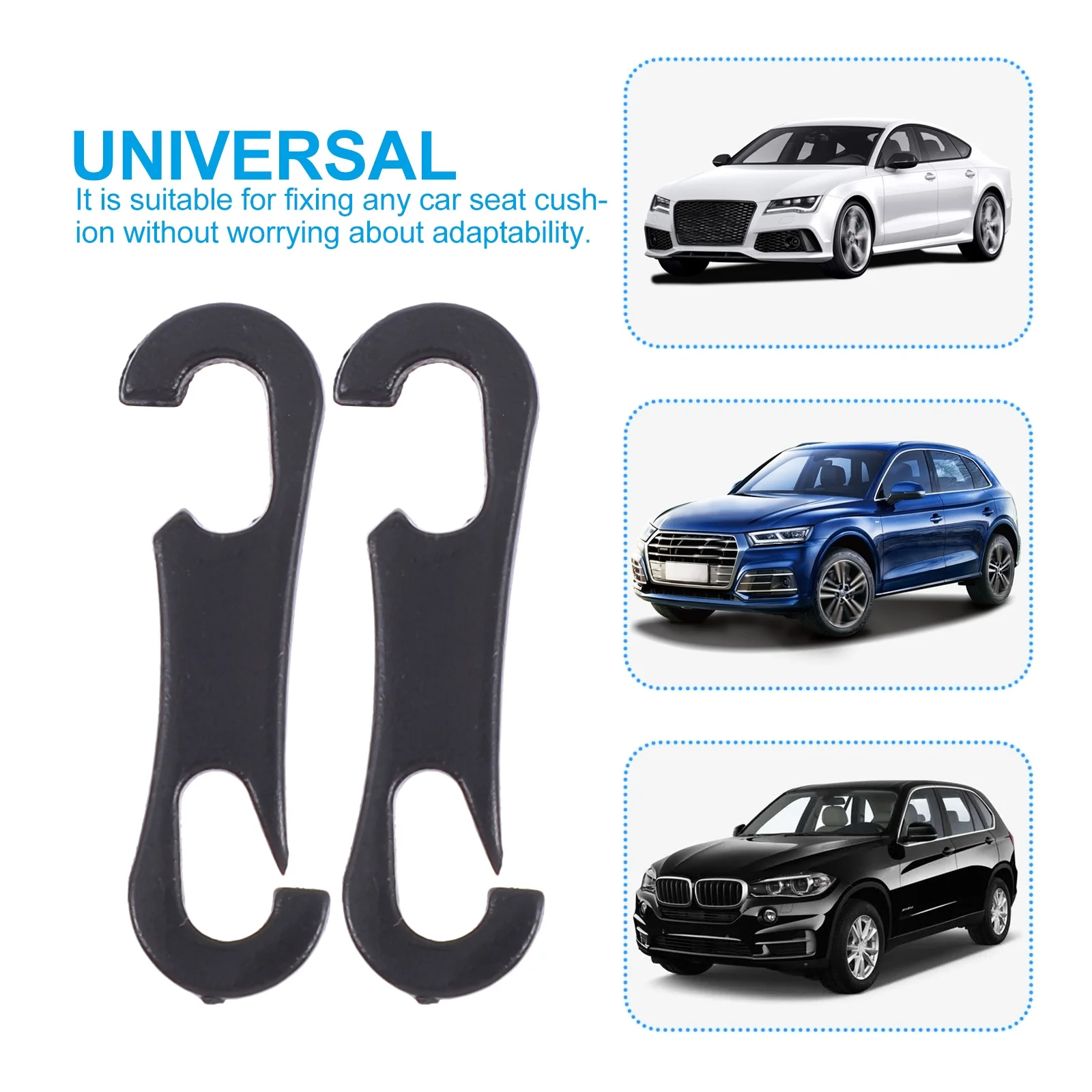 200Pcs Auto Seat Cover Hooks Reliable Plastic Fasteners for Car Seat Cushion Fixing Tool Vehicle Interior Secure Fit Car
200Pcs Auto Seat Cover Hooks Reliable Plastic Fasteners for Car Seat Cushion Fixing Tool Vehicle Interior Secure Fit Car