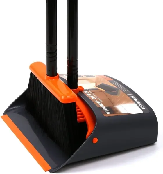 Compact Tree Len Broom and Dustpan Set for Home, Kitchen, Office Use
Compact Tree Len Broom and Dustpan Set for Home, Kitchen, Office Use