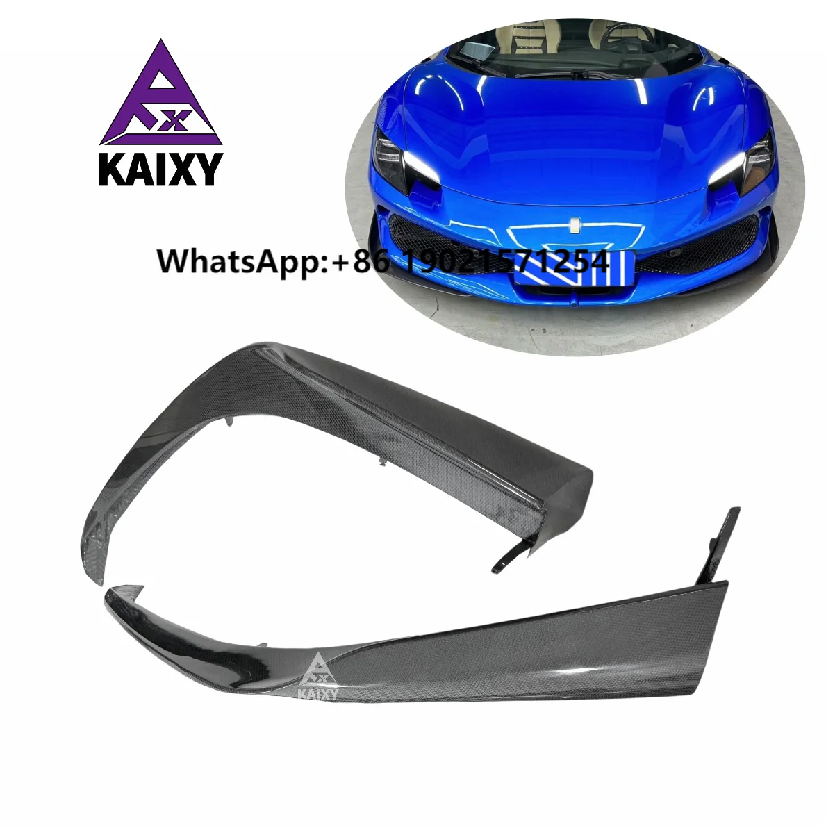 Dry Carbon Fiber Front Lip AF Style for Ferrari 296 GTB GTS Carbon Fiber Front Splitter Diffuser Spoiler
Dry Carbon Fiber Front Lip AF Style for Ferrari 296 GTB GTS Carbon Fiber Front Splitter Diffuser Spoiler
