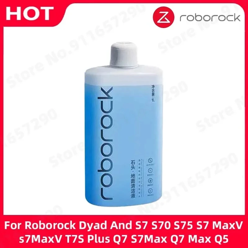 1L Original Floor Cleaning Solution For Roborock Dyad And S7 S70 S75 S7 MaxV s7MaxV T7S Plus S7Max Q7 Max Q5 99.9% Antibacterial
1L Original Floor Cleaning Solution For Roborock Dyad And S7 S70 S75 S7 MaxV s7MaxV T7S Plus S7Max Q7 Max Q5 99.9% Antibacterial