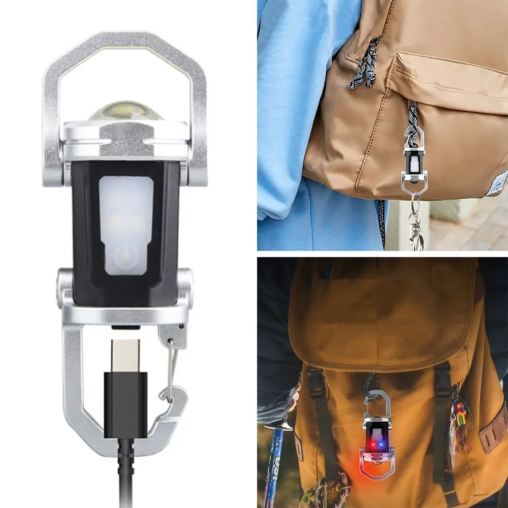 Durable Mini Keychain Flashlights with Red&Blue Light USB Rechargeable Work Light Ultra Bright LED Torch for Outdoor
Durable Mini Keychain Flashlights with Red&Blue Light USB Rechargeable Work Light Ultra Bright LED Torch for Outdoor