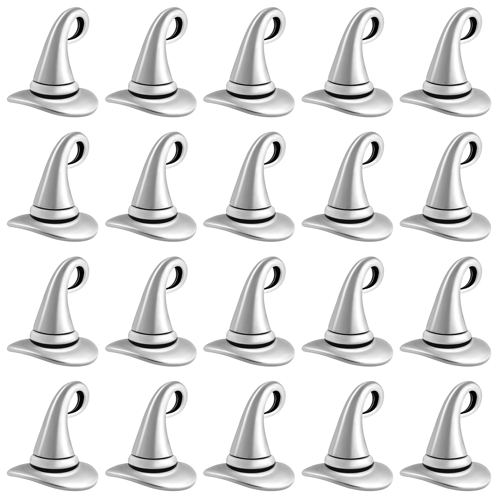 20 Pcs Alloy Jewelry Pendant Vintage Charms for DIY Witch Hat Shaped Accessories Making Necklace Bracelet Earrings Gifts
20 Pcs Alloy Jewelry Pendant Vintage Charms for DIY Witch Hat Shaped Accessories Making Necklace Bracelet Earrings Gifts