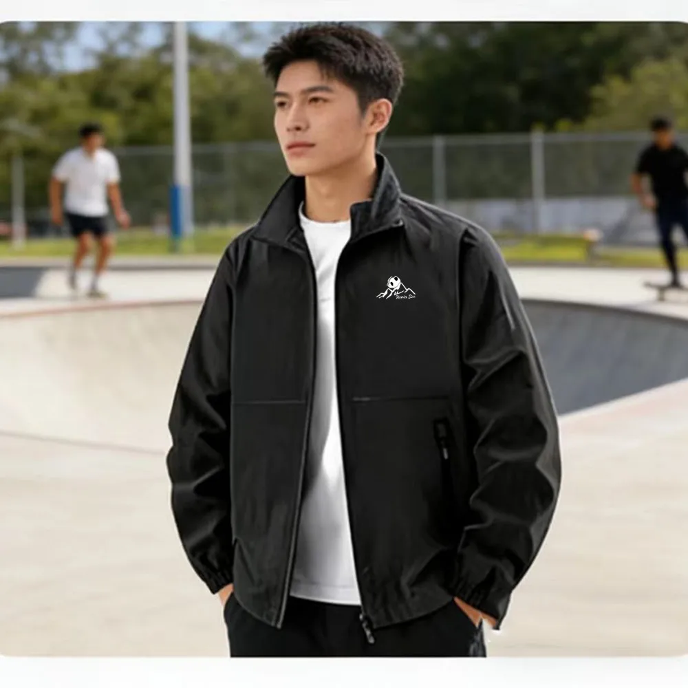 New men's jacket - Lightweight spring-autumn casual stand-up collar outdoor sports coat - High-quality outerwear, factory exclus
New men's jacket - Lightweight spring-autumn casual stand-up collar outdoor sports coat - High-quality outerwear, factory exclus