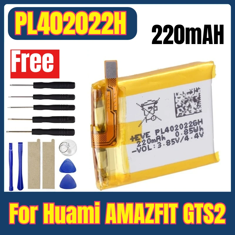 PL402022H Smart Watches Batteries for Huami AMAZFIT GTS2 GTS 2 Mini A2010+ Tools
PL402022H Smart Watches Batteries for Huami AMAZFIT GTS2 GTS 2 Mini A2010+ Tools