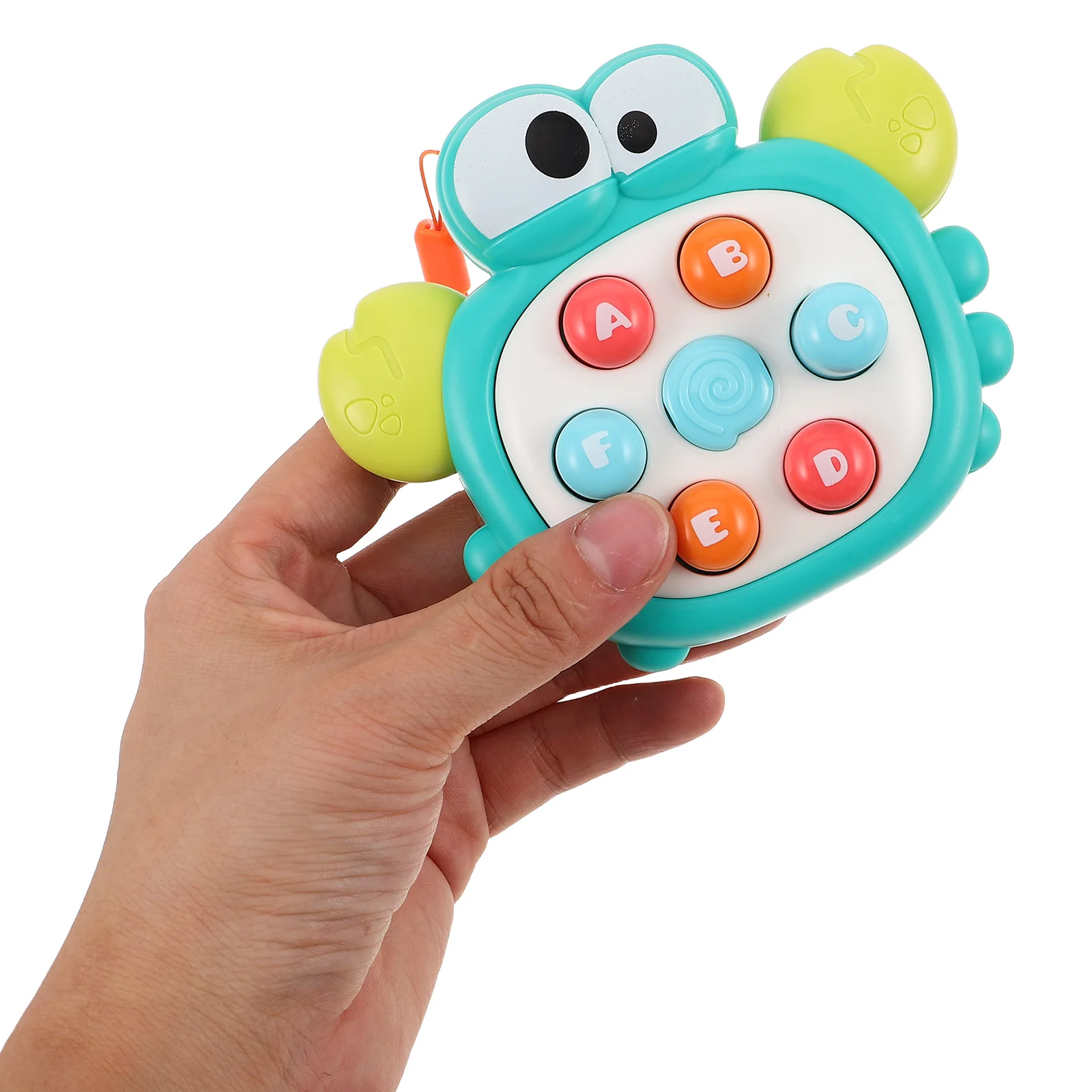 Puzzle to Beat Gopher Early Education Buttons Handheld Game for Kids Mini Travel Toy Bright Colors Sensory Button Game Funny
Puzzle to Beat Gopher Early Education Buttons Handheld Game for Kids Mini Travel Toy Bright Colors Sensory Button Game Funny