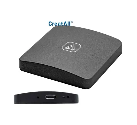 Creatall Wireless CarPlay Adapter Auto Car-Mounted Interconnect Box Android Compatibility Converts Wired Wireless for Enhanced
Creatall Wireless CarPlay Adapter Auto Car-Mounted Interconnect Box Android Compatibility Converts Wired Wireless for Enhanced