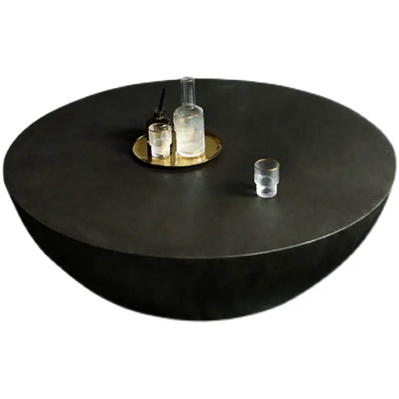 Nordic Italian round coffee table villa living room modern countryside light cement light luxury coffee table
Nordic Italian round coffee table villa living room modern countryside light cement light luxury coffee table