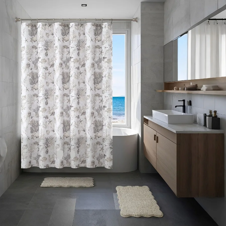 Coastal Stone Shower Curtain Set of 15
Coastal Stone Shower Curtain Set of 15