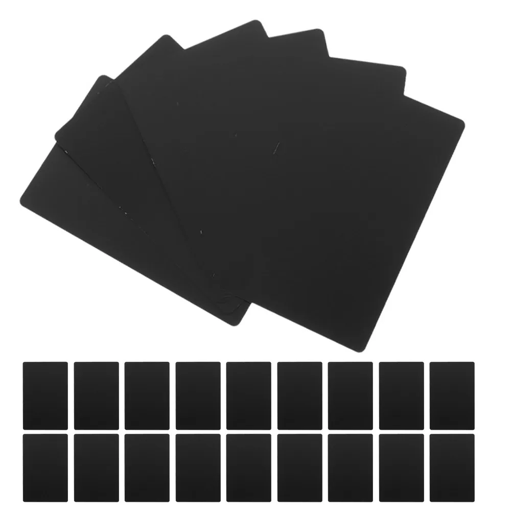 100Pcs Blank Metal Business Cards Aluminum Alloy Smooth Surface Engraving DIY Aluminum Business Card Name Card Plate
100Pcs Blank Metal Business Cards Aluminum Alloy Smooth Surface Engraving DIY Aluminum Business Card Name Card Plate