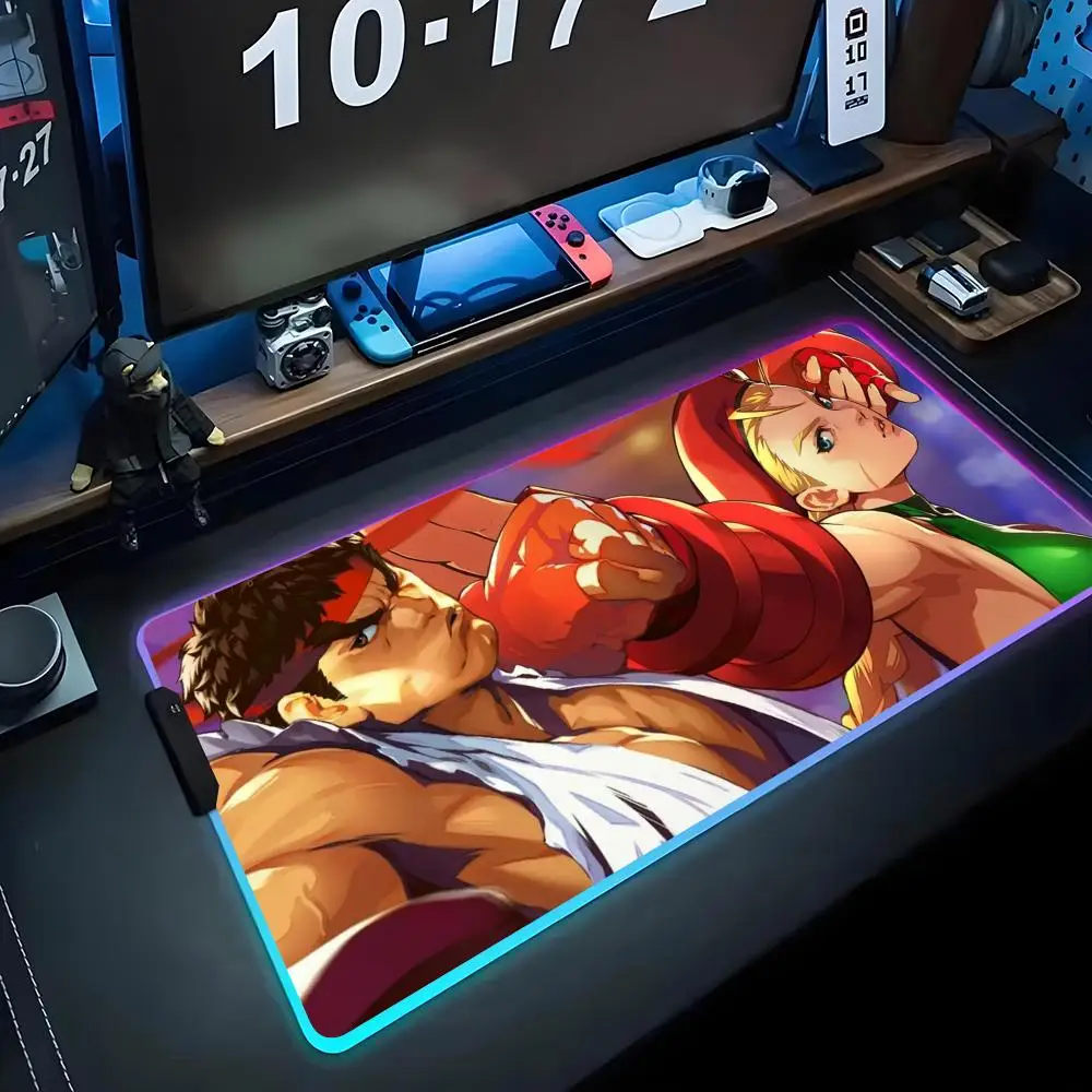 Коврик для мыши Street Fighter RGB Gaming Mousepad Большой светодиодный коврик для ПК Настольный коврик Светящийся коврик для мыши Большие коврики для клавиатуры Настольный коврик с
Коврик для мыши Street Fighter RGB Gaming Mousepad Большой светодиодный коврик для ПК Настольный коврик Светящийся коврик для мыши Большие коврики для клавиатуры Настольный коврик с