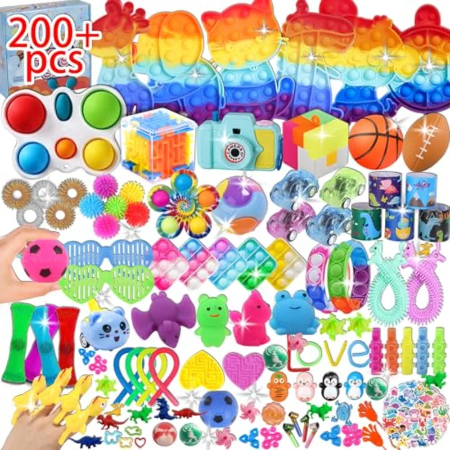Quality Assurance 200 Pcs Party Favors for,Fidget Toys Bulk, Birthday Gift Toys, Stocking Stuffers, Treasure Box Birthday Party
Quality Assurance 200 Pcs Party Favors for,Fidget Toys Bulk, Birthday Gift Toys, Stocking Stuffers, Treasure Box Birthday Party