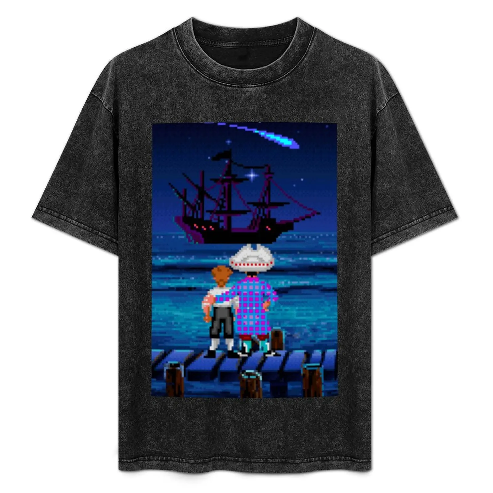 Monkey Island - Guybrush and Stan T-Shirt topping T-shirts oversize croswit shirt man Man t-shirt mens graphic t-shirts funny
Monkey Island - Guybrush and Stan T-Shirt topping T-shirts oversize croswit shirt man Man t-shirt mens graphic t-shirts funny