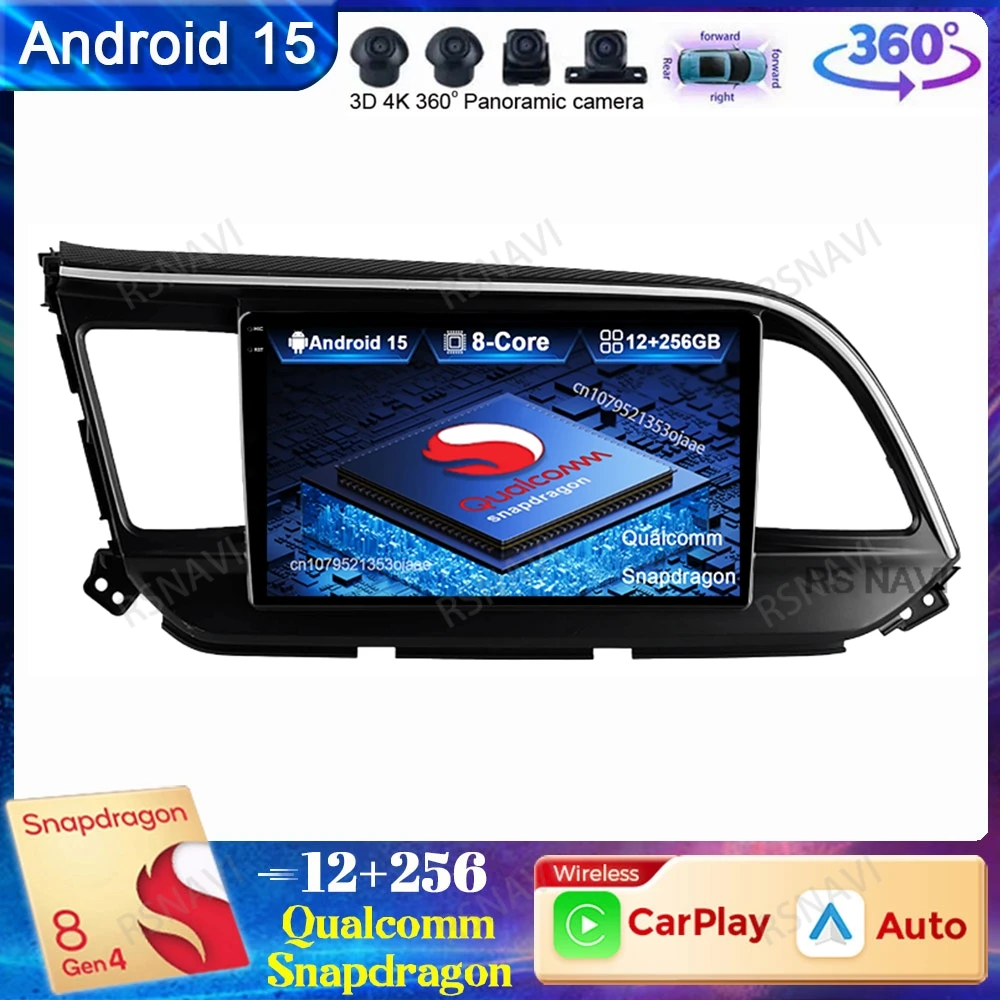 Android 15 Car Radio For Hyundai Elantra Avante AD 2015 ~ 2021 Viedo Player 5G WIFI BT Qualcomm Autoradio 4G LTE Head Unit GPS
Android 15 Car Radio For Hyundai Elantra Avante AD 2015 ~ 2021 Viedo Player 5G WIFI BT Qualcomm Autoradio 4G LTE Head Unit GPS