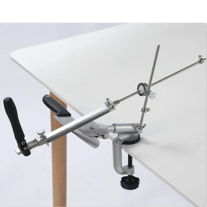 Aluminium Alloy Knife Sharpener 360 Degree Flip Constant Angle Grinding Grinder with 4pcs Sharpening Stones
Aluminium Alloy Knife Sharpener 360 Degree Flip Constant Angle Grinding Grinder with 4pcs Sharpening Stones