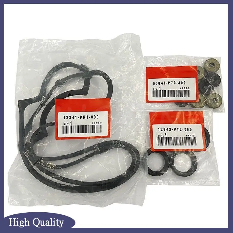 New Valve Cover Gasket Kit Set Fit for Civic Integra DOHC V-TEC ITR B-Series 12341-PR3-000 12342-PT2-000 90442-P72-J00
New Valve Cover Gasket Kit Set Fit for Civic Integra DOHC V-TEC ITR B-Series 12341-PR3-000 12342-PT2-000 90442-P72-J00