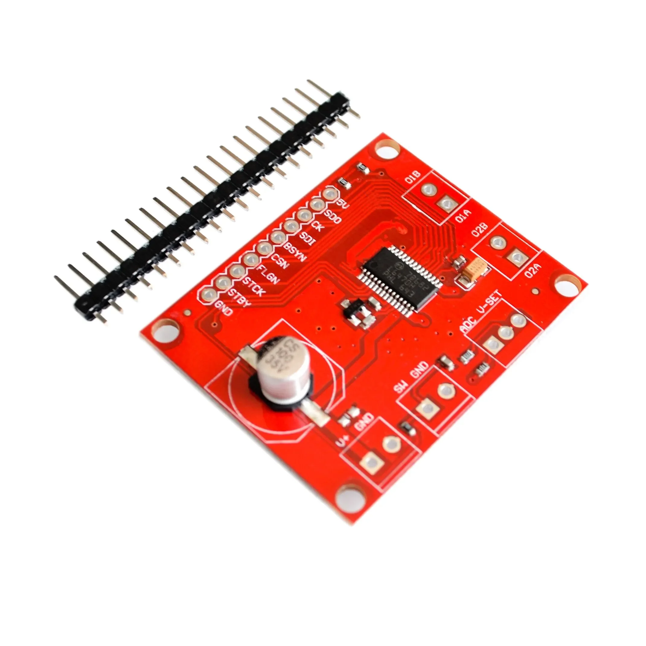 new L6470 Stepper-Driver Breakout 3A 8-45V bipolar stepper-motor driver board module
new L6470 Stepper-Driver Breakout 3A 8-45V bipolar stepper-motor driver board module