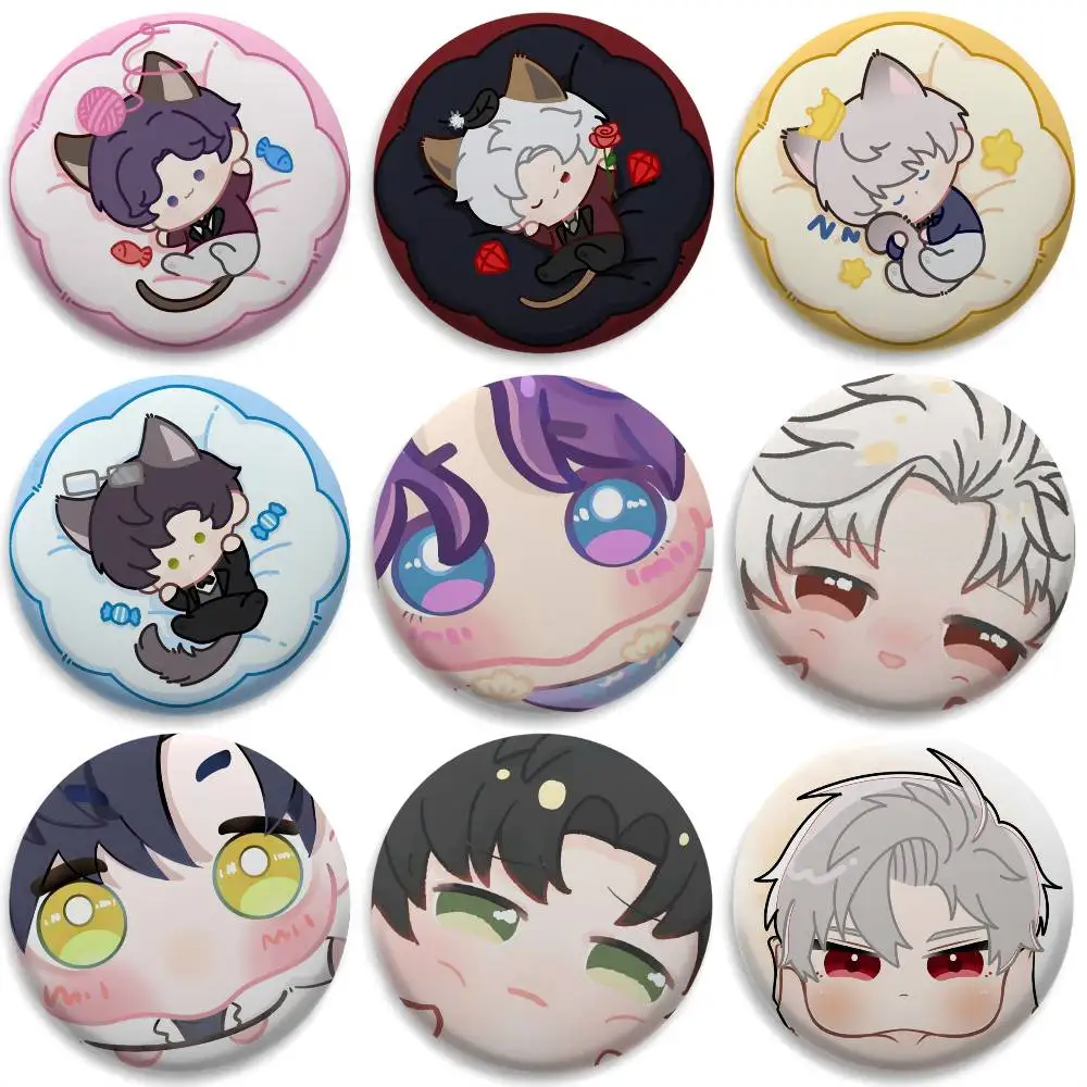 Love And Deepspace Game Cute Badges Round Exquisite Badge Brooches Creative Pins For Clothes Hat Backpack Gift Accessories
Love And Deepspace Game Cute Badges Round Exquisite Badge Brooches Creative Pins For Clothes Hat Backpack Gift Accessories