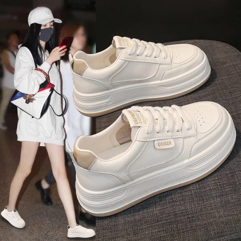 Board shoes women's fashion trend 2026 Spring and Autumn new versatile casual white shoes
Board shoes women's fashion trend 2026 Spring and Autumn new versatile casual white shoes