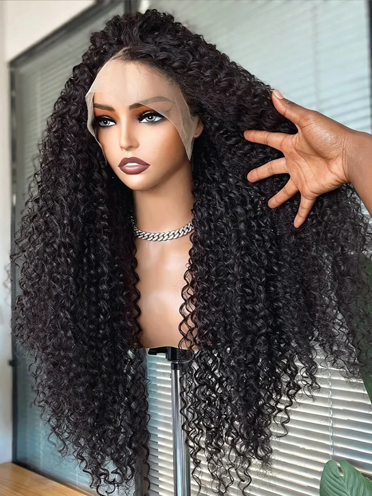 30 Inch Jerry Curly Lace Front Wigs Human Hair 250 Density 13x4 HD Lace Frontal Wigs Human Hair Pre Plucked With Baby Hair Kinky Curly Wigs Human Hair For Women Natural Black
30 Inch Jerry Curly Lace Front Wigs Human Hair 250 Density 13x4 HD Lace Frontal Wigs Human Hair Pre Plucked With Baby Hair Kinky Curly Wigs Human Hair For Women Natural Black