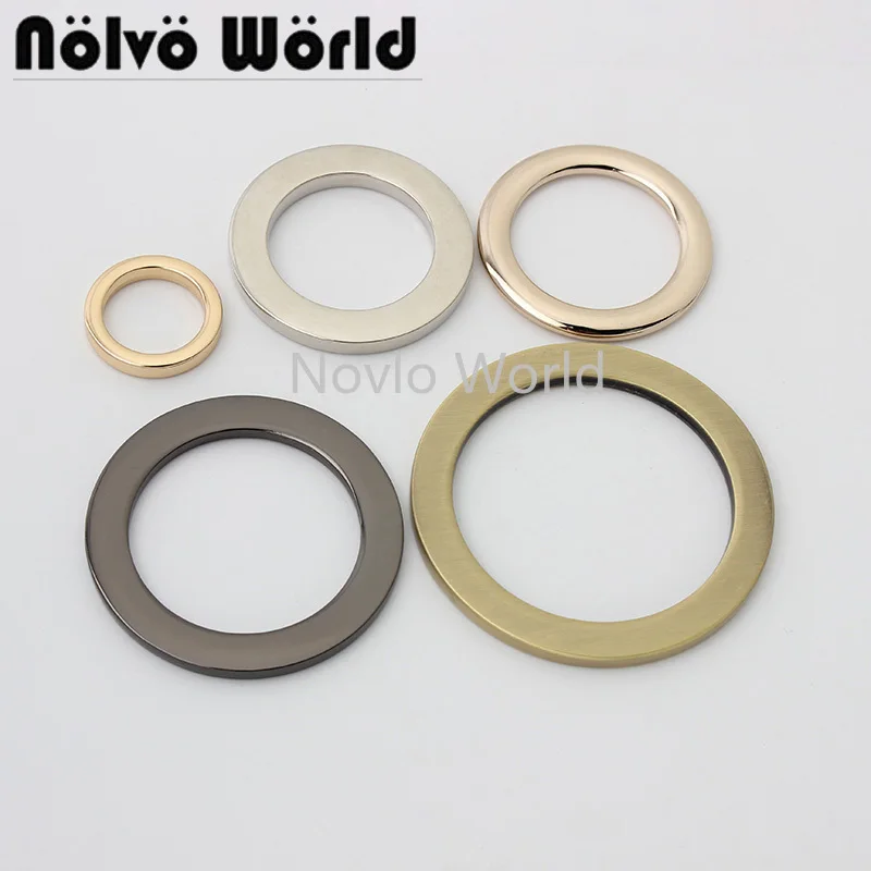 10-50 pieces 5 sizes 17 28 30 36 45mm flat edge die-casting non-opened O rings for bag chain strap purse hardware
10-50 pieces 5 sizes 17 28 30 36 45mm flat edge die-casting non-opened O rings for bag chain strap purse hardware
