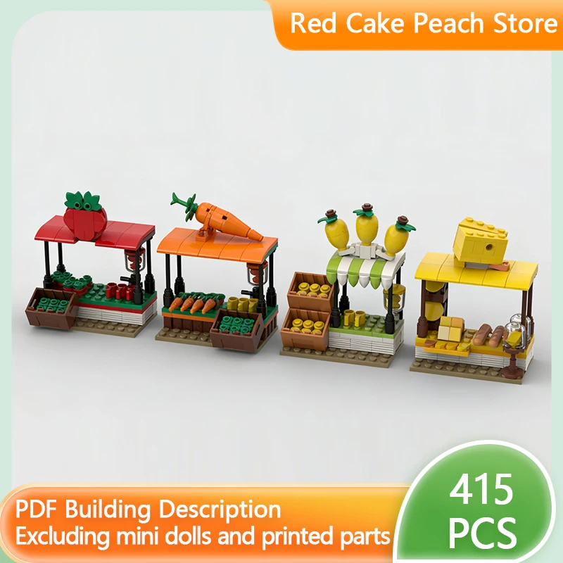 Модель городской улицы MOC, строительные блоки, маленький рыночный киоск, модульная технология, детские праздничные подарки, конструктор, игрушки для сборки
Модель городской улицы MOC, строительные блоки, маленький рыночный киоск, модульная технология, детские праздничные подарки, конструктор, игрушки для сборки