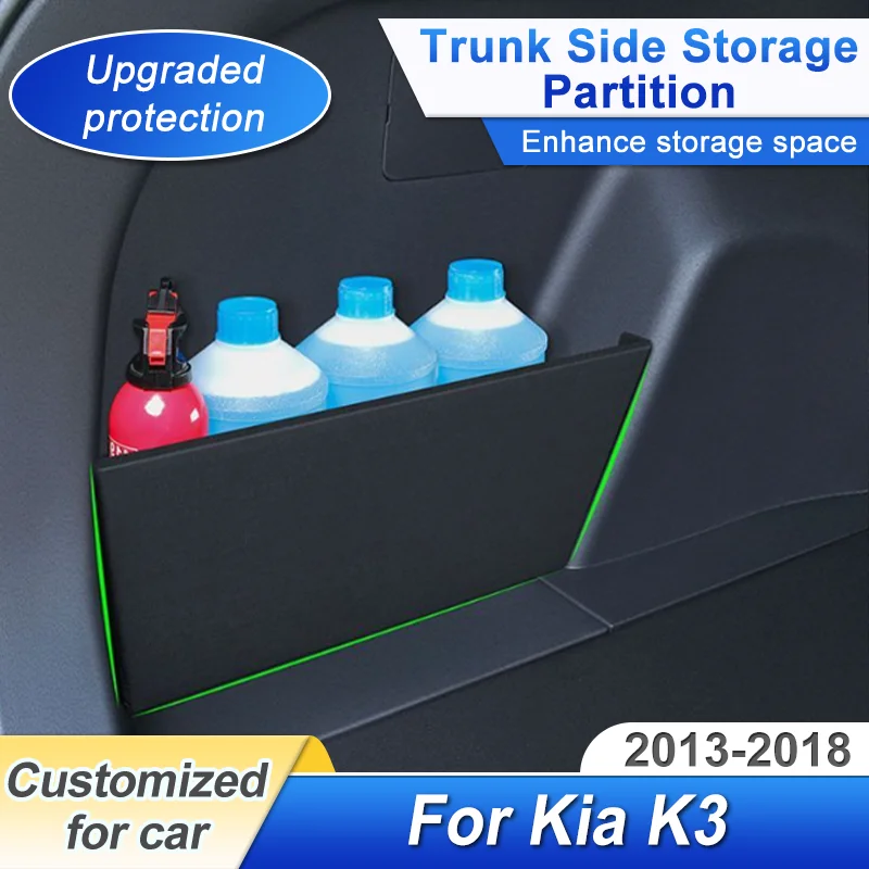 Для Kia K3 2013 ~ 2016 2017 2018 перегородка для хранения багажника автомобиля утолщенная боковая перегородка багажника многофункциональный ящик для хранения авто интерьер
Для Kia K3 2013 ~ 2016 2017 2018 перегородка для хранения багажника автомобиля утолщенная боковая перегородка багажника многофункциональный ящик для хранения авто интерьер
