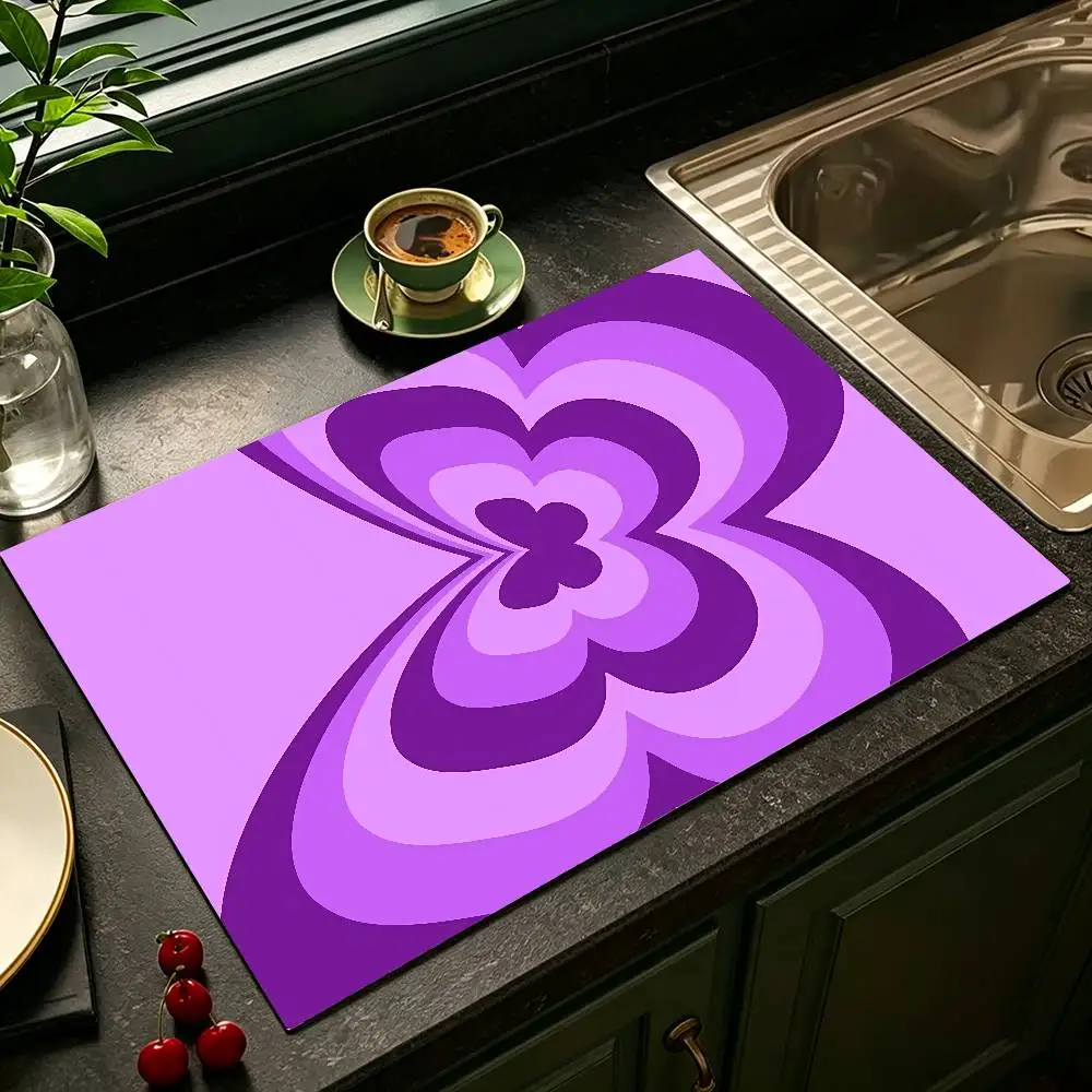Retro Butterfly Dish Drying Mat Gradient Pink Purple Navy Swirl Absorbent Kitchen Counter Pad for Cute Aesthetic Decor
Retro Butterfly Dish Drying Mat Gradient Pink Purple Navy Swirl Absorbent Kitchen Counter Pad for Cute Aesthetic Decor