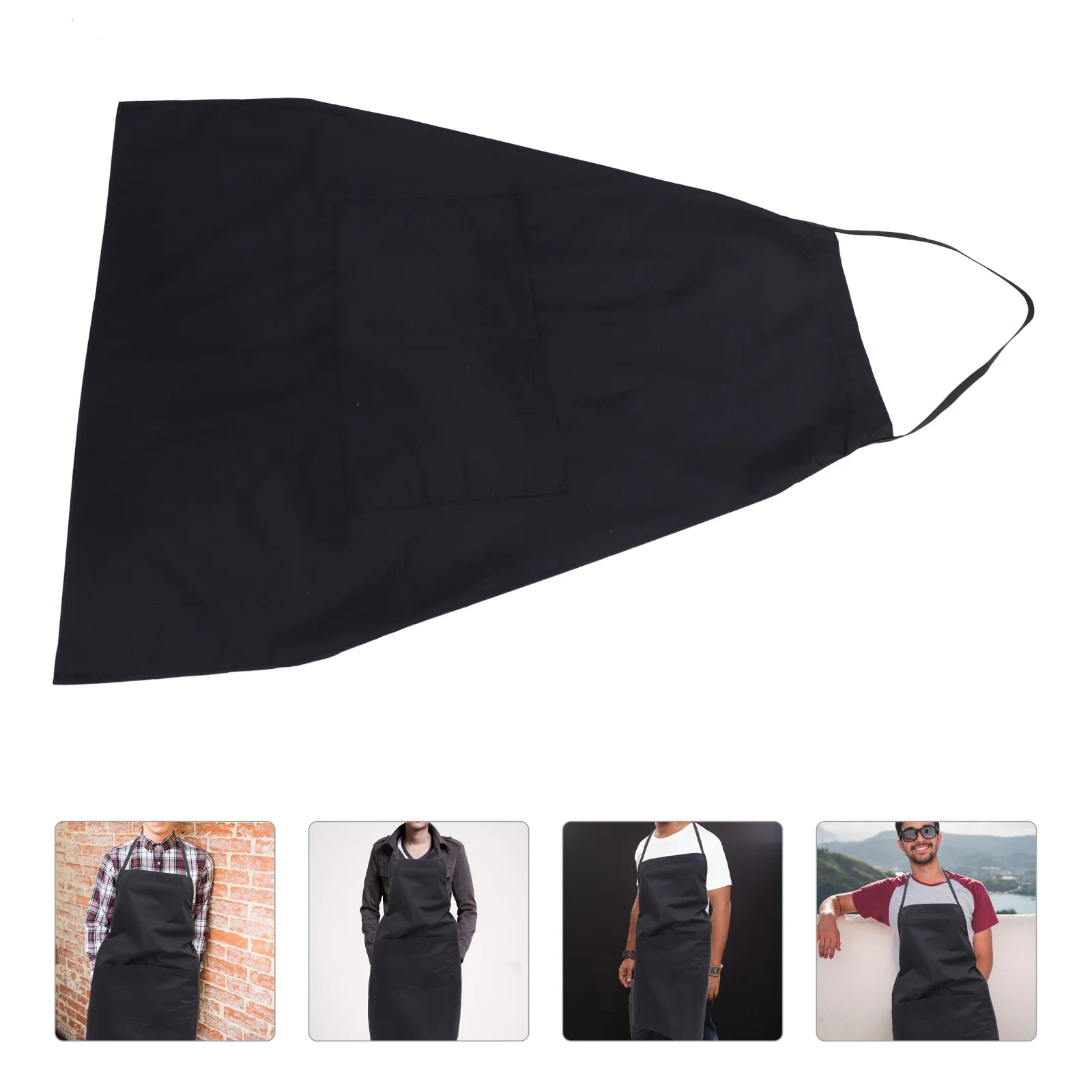 Sleeveless Waterproof Apron Kitchen Cooking Hairdressing Supplies Large Pockets Beauty Salon Working Smock Household
Sleeveless Waterproof Apron Kitchen Cooking Hairdressing Supplies Large Pockets Beauty Salon Working Smock Household
