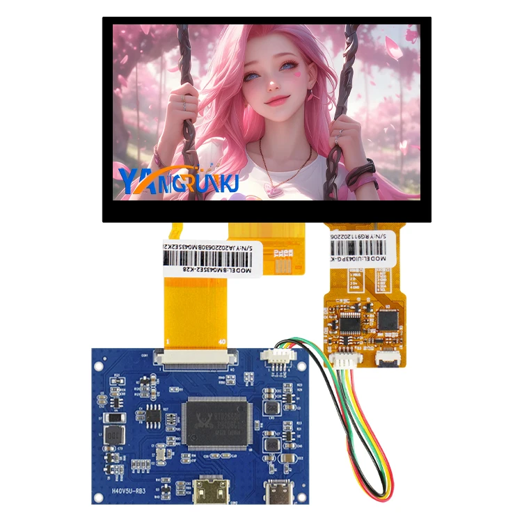 4.3lnch BM043SE-K28 LCD Display with Driver Board Touch Screen 480x272 for Smart Home Digital Products Dash Cam Industrial
4.3lnch BM043SE-K28 LCD Display with Driver Board Touch Screen 480x272 for Smart Home Digital Products Dash Cam Industrial