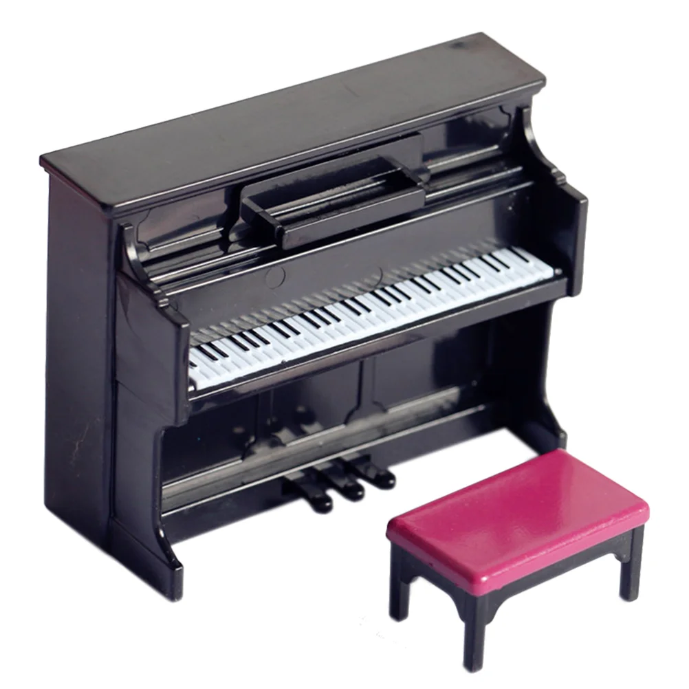 1 Set Miniature Piano Small Piano Stool Toy Micro Landscape Decoration Ornament miniature piano stool
1 Set Miniature Piano Small Piano Stool Toy Micro Landscape Decoration Ornament miniature piano stool