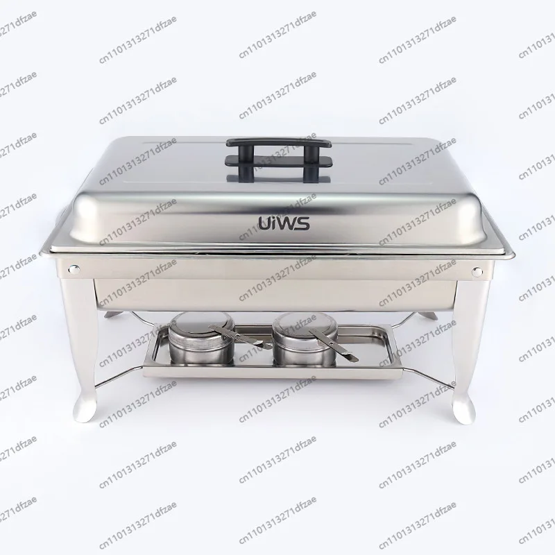 Full Steel Cover - Single Grid Stainless steel buffet stove square foldable frame food compartment heating hotel tableware
Full Steel Cover - Single Grid Stainless steel buffet stove square foldable frame food compartment heating hotel tableware