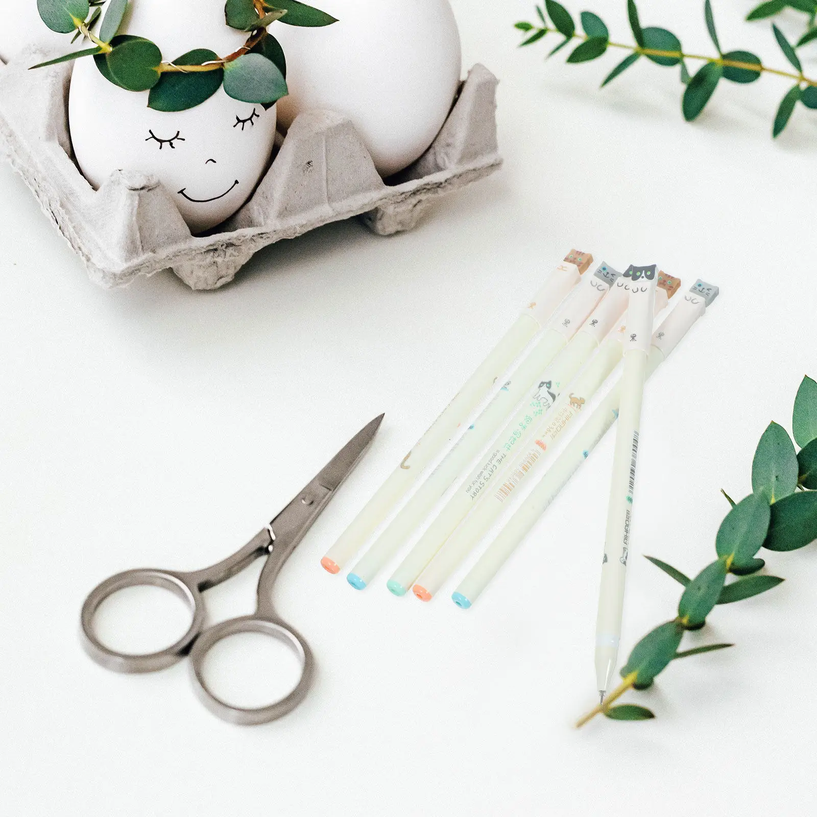 6Pcs Cat Pens Black Pen Cute Kawaii Smooth Writing Stationery for Students Teachers School Office Home Supplies
6Pcs Cat Pens Black Pen Cute Kawaii Smooth Writing Stationery for Students Teachers School Office Home Supplies