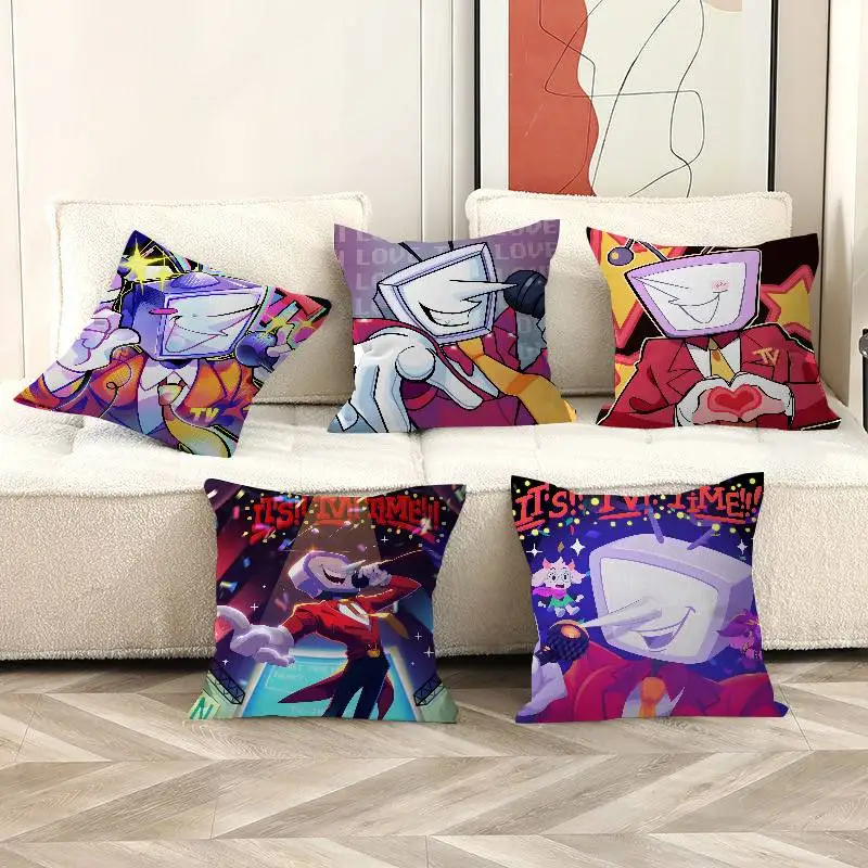 Game D-Deltarune Tenna Cushion Cover Car Throw Pillow Case For Sofa Car Christmas Gift 40x40cm 45x45cm
Game D-Deltarune Tenna Cushion Cover Car Throw Pillow Case For Sofa Car Christmas Gift 40x40cm 45x45cm