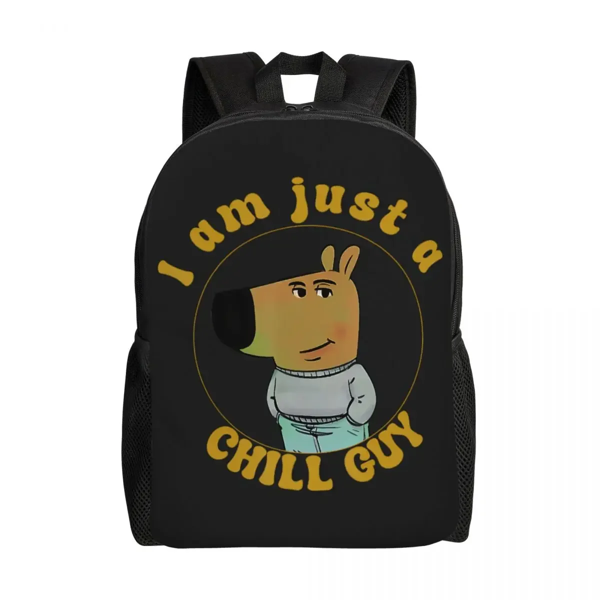 Custom I'm Just A Chill Guy Dog Funny Meme Backpacks for Women Men Waterproof College School Bag Print Bookbags
Custom I'm Just A Chill Guy Dog Funny Meme Backpacks for Women Men Waterproof College School Bag Print Bookbags