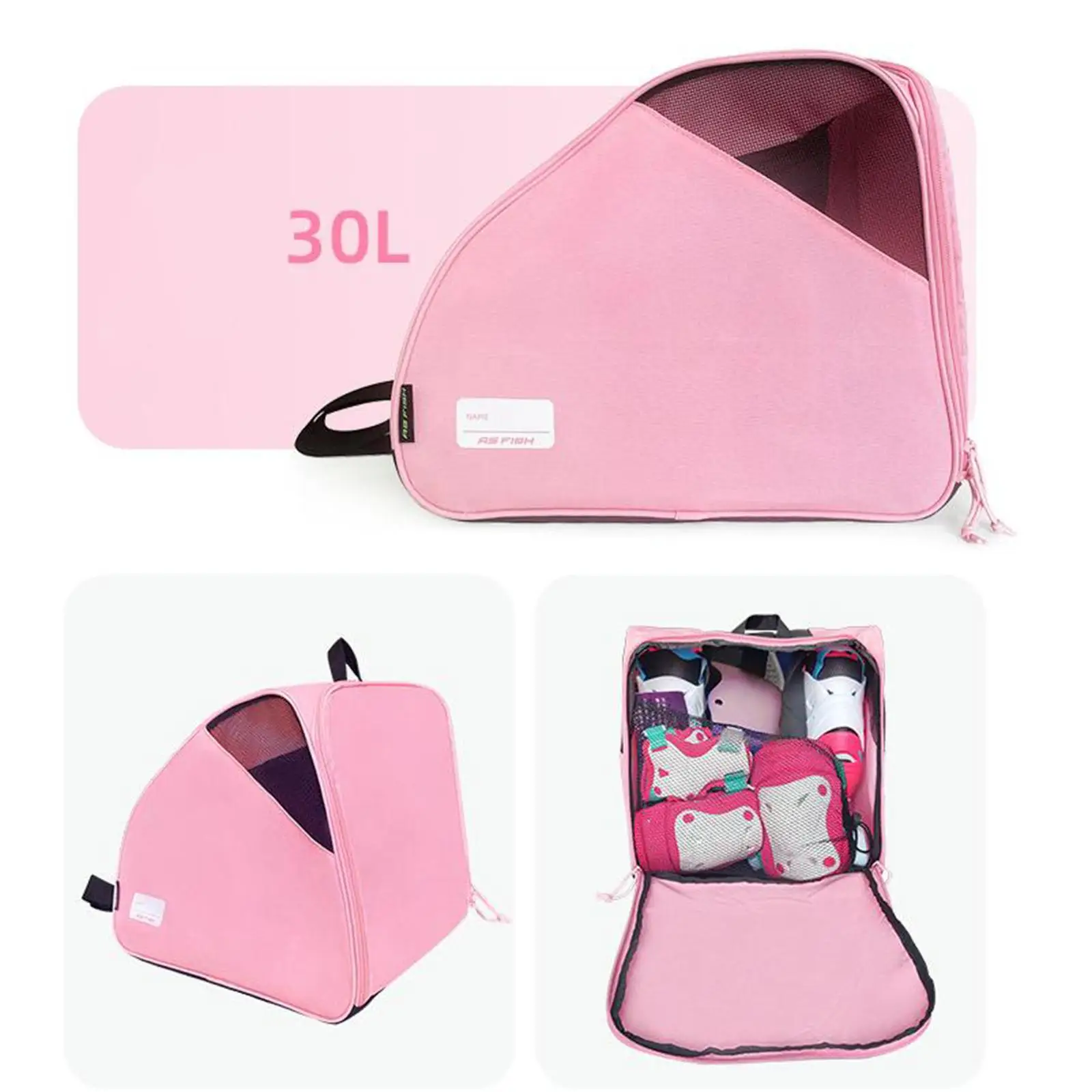 Roller Skate Bag Handbag Portable Large Capacity Waterproof Skating Shoes
Roller Skate Bag Handbag Portable Large Capacity Waterproof Skating Shoes