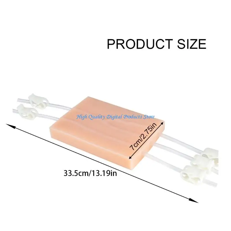 U2JE Silicone Sponge Human Skin Injection Training Model Imbedded Practice Pad Tool
U2JE Silicone Sponge Human Skin Injection Training Model Imbedded Practice Pad Tool