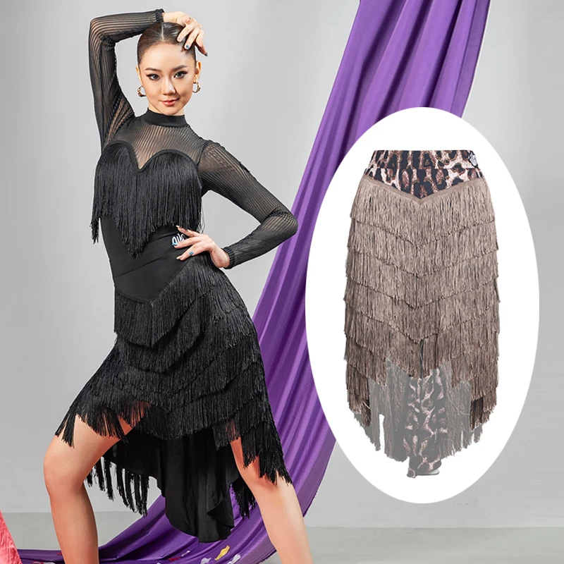 Многослойная юбка для латинских танцев с бахромой, одежда для латинских танцев для взрослых, женская одежда для чача-самбы, юбки с кисточками для латинских танцев, костюм SL14384
Многослойная юбка для латинских танцев с бахромой, одежда для латинских танцев для взрослых, женская одежда для чача-самбы, юбки с кисточками для латинских танцев, костюм SL14384