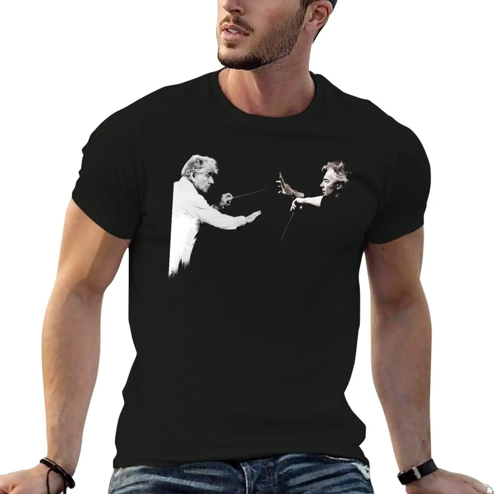 Karajan vs Bernstein T-Shirt man t shirts high quality luxury brand man t shirts graphic t shirts for man graphic tees T-shirt
Karajan vs Bernstein T-Shirt man t shirts high quality luxury brand man t shirts graphic t shirts for man graphic tees T-shirt