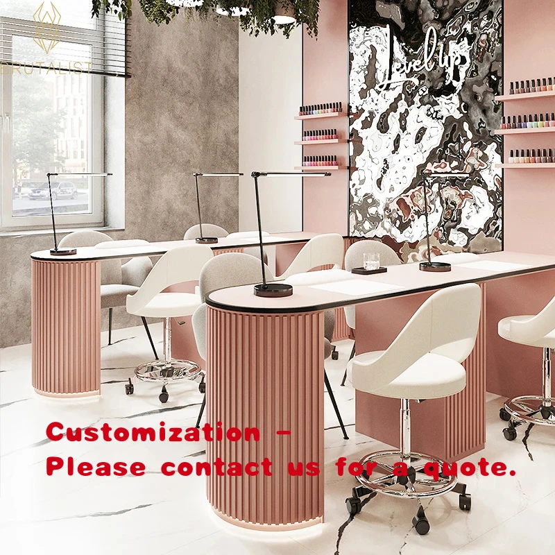 custom.Custom Pink Beauty Salon 3D Interior Design Modern Professional Nail Salon Decorations Furniture
custom.Custom Pink Beauty Salon 3D Interior Design Modern Professional Nail Salon Decorations Furniture