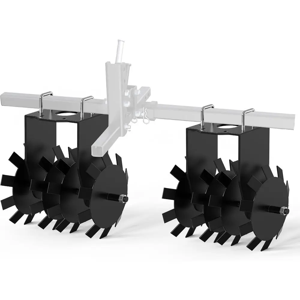 Pieces of ATV Disc Plow Implement, Pull Behind Tiller Disc Plough Harrow for Tractor Attachments
Pieces of ATV Disc Plow Implement, Pull Behind Tiller Disc Plough Harrow for Tractor Attachments